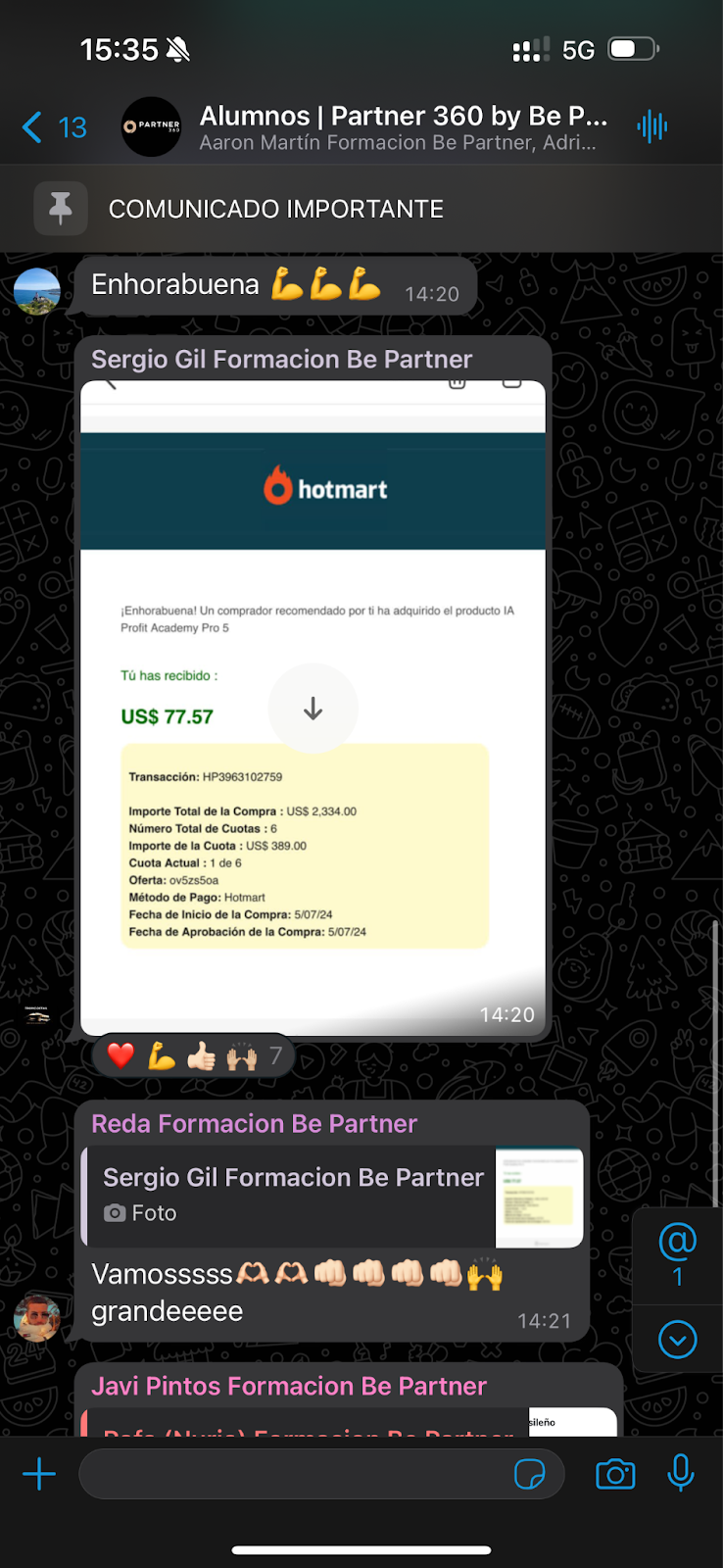 Testimonio de primera venta 5